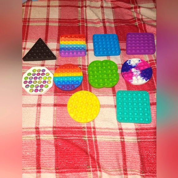 fidgets Other - =^10 Shape Pop its fidgets